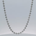 Load and play video in Gallery viewer, Silver Bead Necklace
