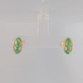 Load and play video in Gallery viewer, Emerald Earrings
