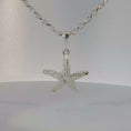 Load and play video in Gallery viewer, Starfish Charm in Silver
