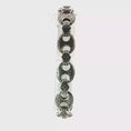 Load and play video in Gallery viewer, Vintage-Style Engraved Sterling Silver Chain Bracelet
