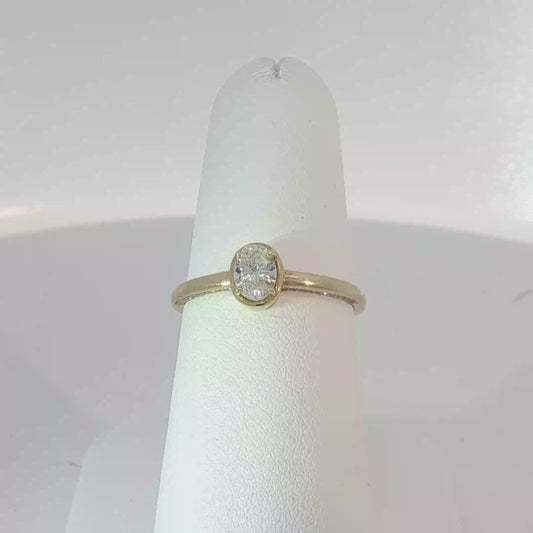 Oval Cut Diamond Ring