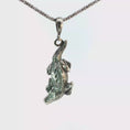 Load and play video in Gallery viewer, Sterling Silver Alligator Charm
