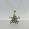 Load and play video in Gallery viewer, Charming Frog Pendant
