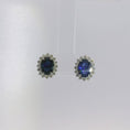 Load and play video in Gallery viewer, 2.4 Ct Sapphire Earrings
