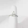 Load and play video in Gallery viewer, Pear-Shaped Brilliant Cut Diamond Engagement Ring
