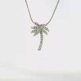 Load and play video in Gallery viewer, Silver Palm Tree Charm
