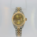 Load and play video in Gallery viewer, Two toned Ladies Rolex Datejust
