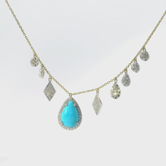 Turquoise Pendant & Necklace