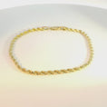 Load and play video in Gallery viewer, Solid Gold Rope Bracelet
