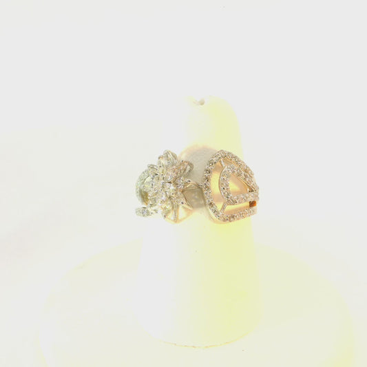 Maquise Flower Diamond Ring