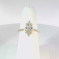 Load and play video in Gallery viewer, Solitaire Engagement Marquise ring
