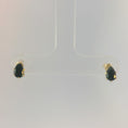 Load and play video in Gallery viewer, Elegant Black  Onyx Teardrop Earrings
