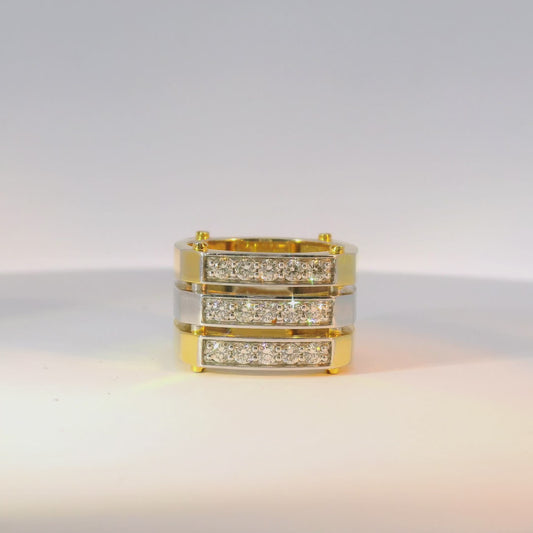 Gold and Diamond Ring