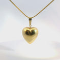 Load and play video in Gallery viewer, Large Vintage Heart Pendant
