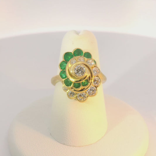 Floral Design Ring