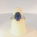 Load and play video in Gallery viewer, Blue Sapphire Ring
