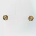 Load and play video in Gallery viewer, Stud Earrings with Round Brilliant Cut Diamond
