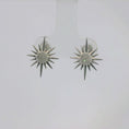 Load and play video in Gallery viewer, Radiant Starburst Earrings
