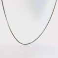 Load and play video in Gallery viewer, Sterling Silver Snake Chain Necklace
