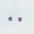 Load and play video in Gallery viewer, Pink Sapphire Earrings
