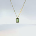 Load and play video in Gallery viewer, Green Tourmaline Necklace
